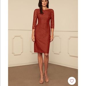 Womens navy lace dress size 8